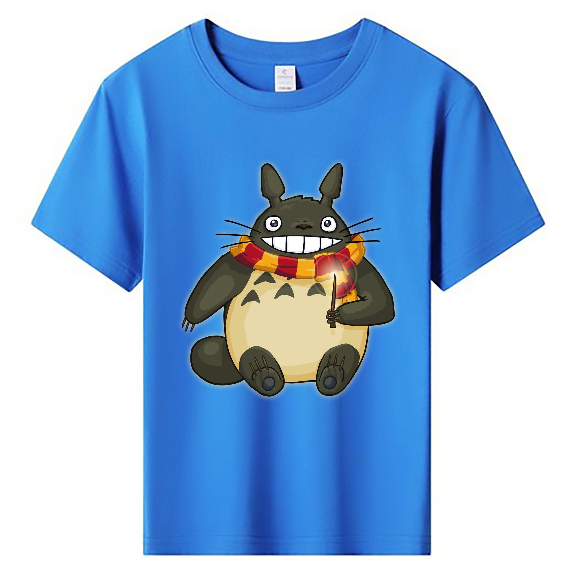 （画像用） となりのトトロ 草壁メイ 草壁サツキ My Neighbor Totoro Satsuki Kusakabe Mei Kusakabe 綿100％キッズTシャツ（フロントプリント）